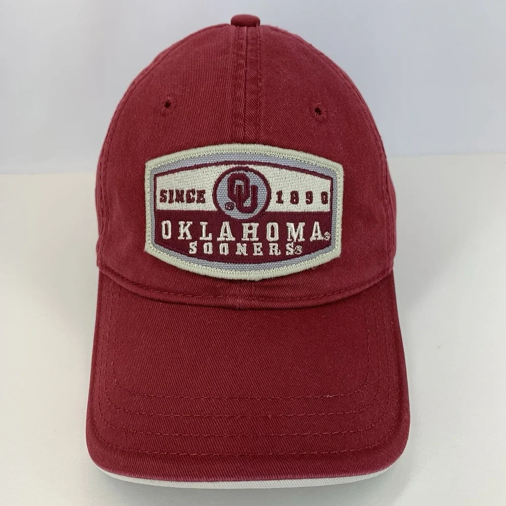 Oklahoma Sooners OU Hat Drew Pearson ESPN College GameDay Strapback Baseball Cap